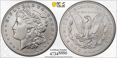 2023 $1 Morgan Dollar MS69