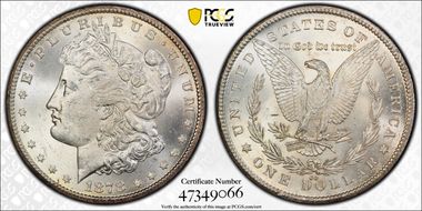 1878-CC $1 MS62