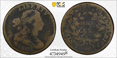 1803 1C Small Date, Small Fraction N1BN