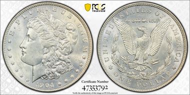 1904-O $1 MS61