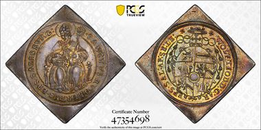 (1587-1612) 1/2 Th Probszt-832 Klippe MS62