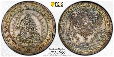 1625 Thaler Dav-6071 MS63