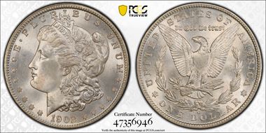 1902-O $1 MS66
