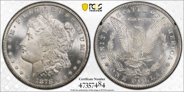 1878-CC $1 GSA Hoard MS65