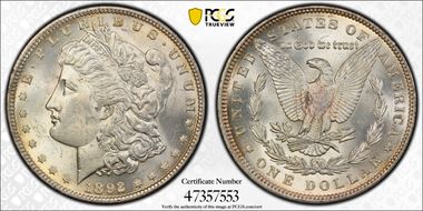 1892 $1 MS63