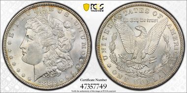 1882-CC $1 MS63