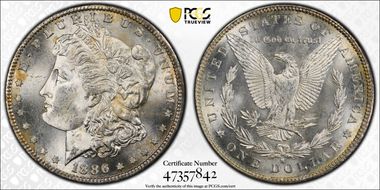 1886-S $1 MS64