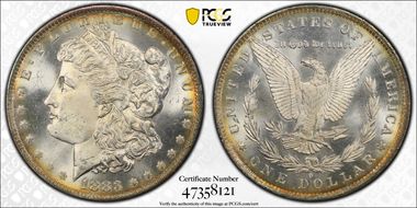1883-O $1 MS66+