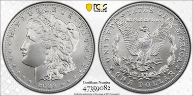 2023 $1 Morgan Dollar First Strike MS70