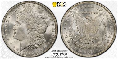 1891 $1 MS64