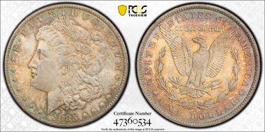 1885-O $1 MS65