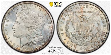 1885-CC $1 MS63