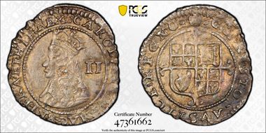 (1660-62) 2D S-3326 Third Issue MS61