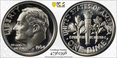 1964 10C PR68
