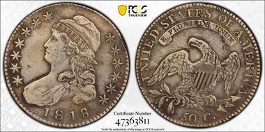 1818/7 50C Large 8 N1