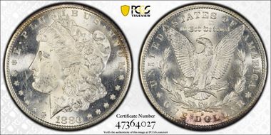 1880-S $1 MS63