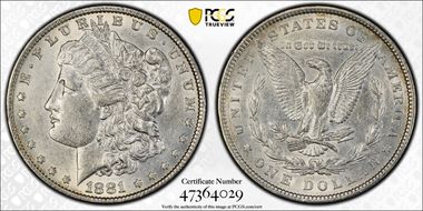1881 $1 N1