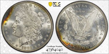 1883 $1 MS64