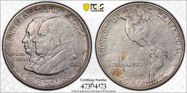 1923-S 50C Monroe N1