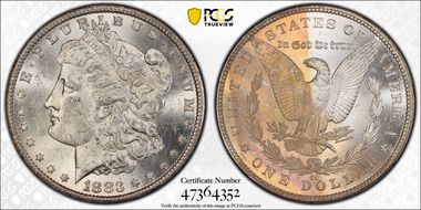 1883-CC $1 MS61