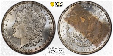 1884-CC $1 MS63