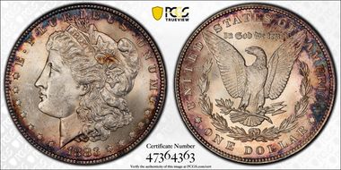 1883 $1 MS63