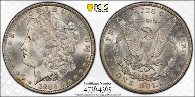1882-CC $1 MS64