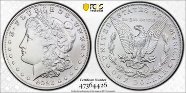 2023 $1 Morgan Dollar MS70