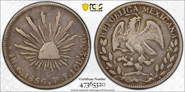 1856-Go PF 4 R VF20