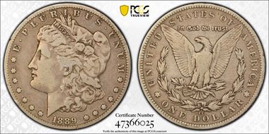 1889-CC $1 F15