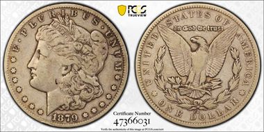 1879-CC $1 Capped Die VF20