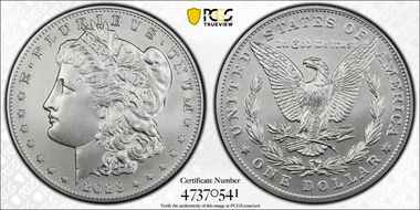 2023 $1 Morgan Dollar First Strike MS70
