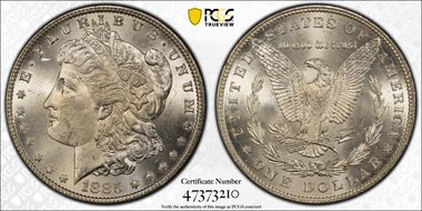 1885 $1 MS63