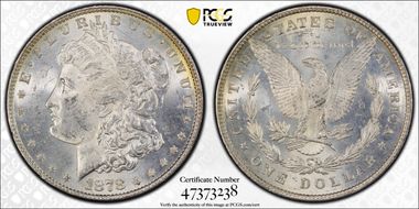 1878 8TF $1 MS62