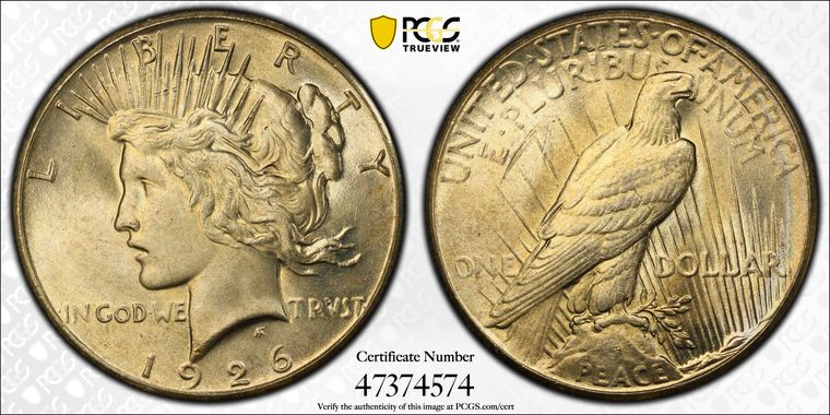 Cert 47374574 - Coin Image