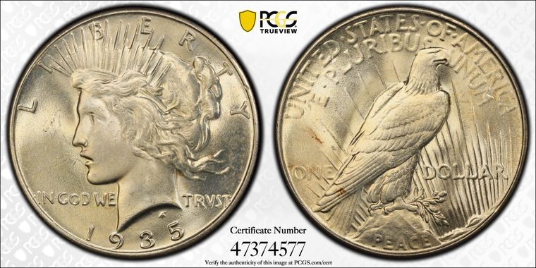 Cert 47374577 - Coin Image