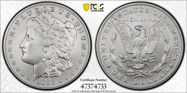 2023 $1 Morgan Dollar First Strike MS70