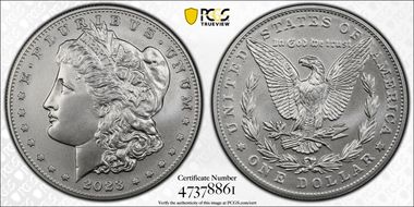 2023 $1 Morgan Dollar MS70