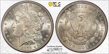 1879-O $1 MS62