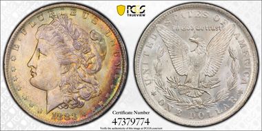 1883-O $1 MS63