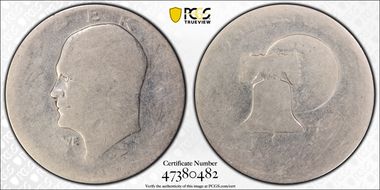 1976-D $1 Type 2 PO1