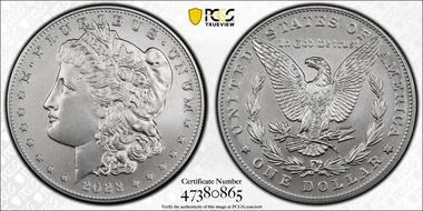 2023 $1 Morgan Dollar First Strike MS70