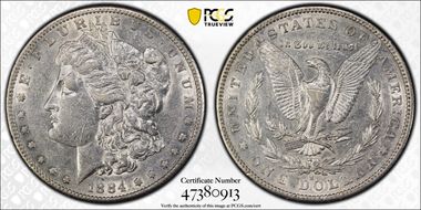 1884-S $1 XF45