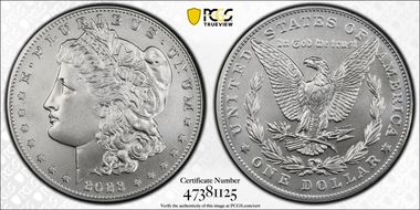 2023 $1 Morgan Dollar MS70