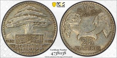 1936 25 Pia Lec-37 AU58