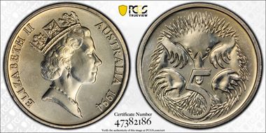 1994 5C Small SD MS66