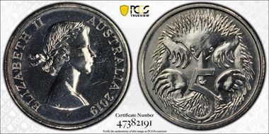 2019 5C M. Gillick Effigy MS68