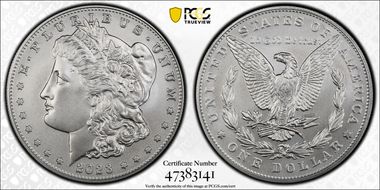 2023 $1 Morgan Dollar First Strike MS70