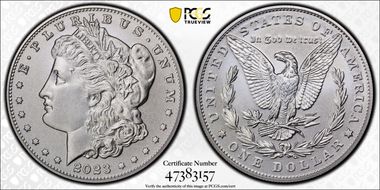 2023 $1 Morgan Dollar First Strike MS70