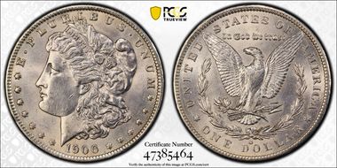 1900-O/CC $1 VAM 11, Overmintmark N1